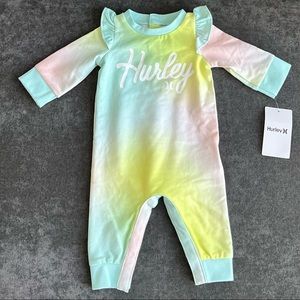 NWT Hurley Girl’s Coverall Outfit